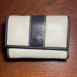 Vintage Coach Leather Wallet